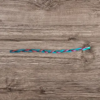 Pulsera trenzada multicolor