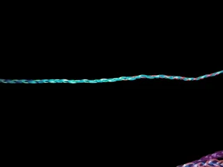 Pulsera trenzada multicolor