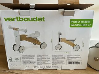 Correpasillos Vertbaudet Madera Blanco