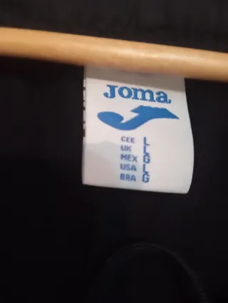 Pantalón Joma Negro Rojo Talla L