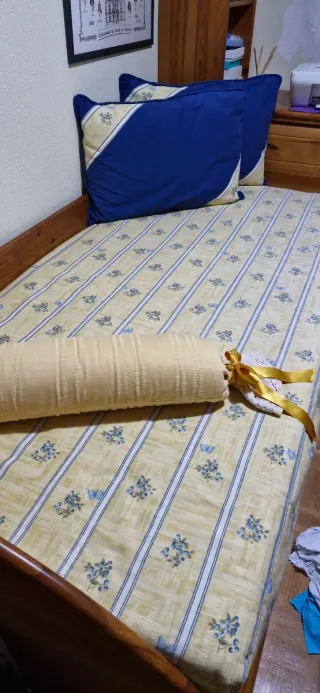 Edredón y Cojines Cama 90x190