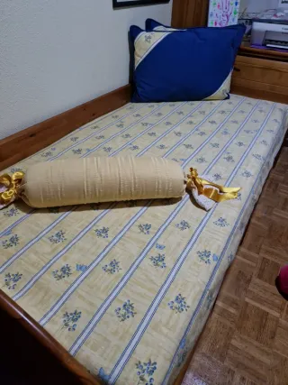 Edredón y Cojines Cama 90x190