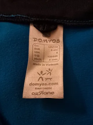 Giacca tuta Domyos blu 8 anni