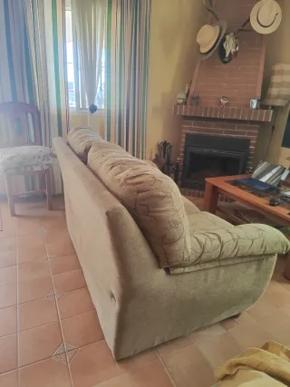 Sofá 2 plazas estampado floral