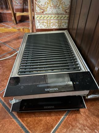 Placa inducción y grill Siemens