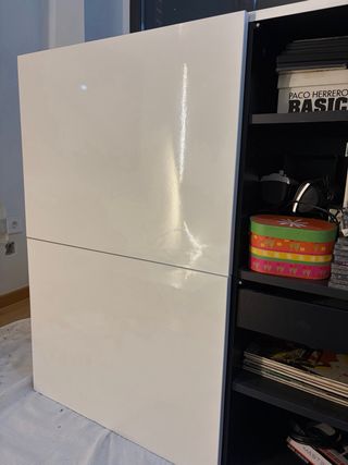 Aparador Besta Ikea Blanco Brillo