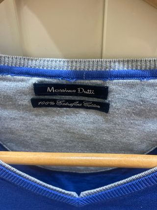 Jersey Massimo Dutti Azul Marino