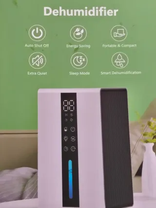 Deumidificatore Casa 1750ml – Anti-Muffa, Nuovo