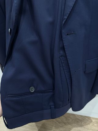 Traje Purificacion Garcia azul talla 46