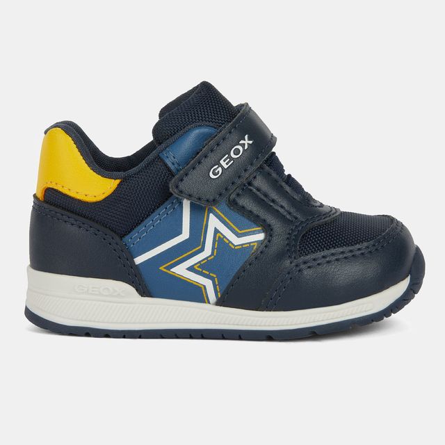 Sneakers Geox B Rishon Boy A Blu taglia 20