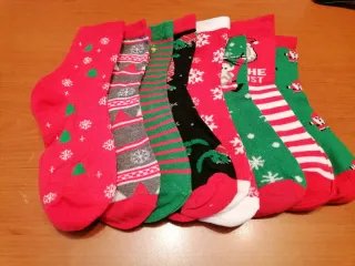Calcetines Navideños, talla 36-38