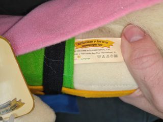 2 antiguos peluches mosqueteros mosqueperros