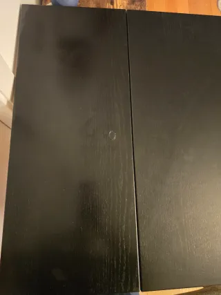 Mesa NORDVIKEN Ala Abatible Negra