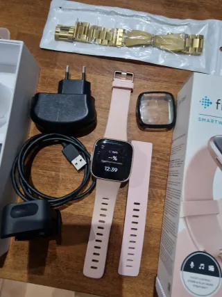 Fitbit Versa 2 Smartwatch Rosa