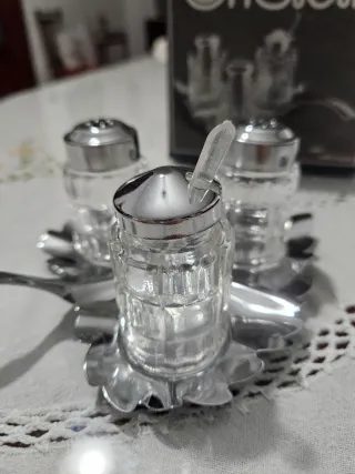 Juego Salero, Pimentero y Azucarero