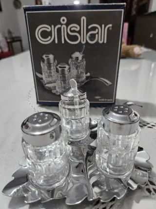 Juego Salero, Pimentero y Azucarero