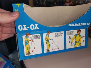 CAJA CON 6 YOYOS MASTER RUNNER VINTAGE AÑOS 80