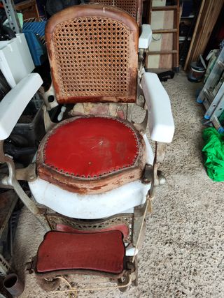 2 Sillas Barbería Antiguas. Venta en Persona.