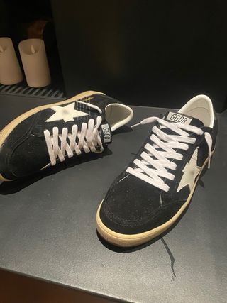 Golden Goose Ball Star Negras Hombre