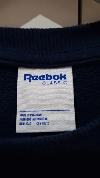 Sudadera Reebok Azul