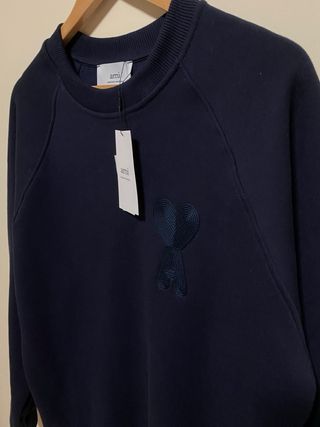 Ami Paris Sweatshirt Azul