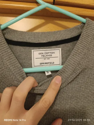 Jersey Springfield Gris Talla M