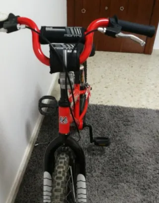 Bicicleta BMX Monty Roja