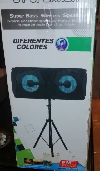 Altavoz 2 vías con micrófono