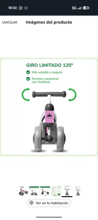 Correpasillos Sawyer Azul