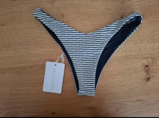 Bikini Verdissima righe bianche e blu