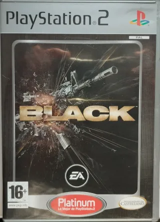 Black PS2 (PlayStation 2) Juego FPS
