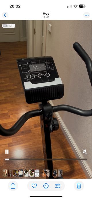 Bicicleta estática BH Fitness ZT100
