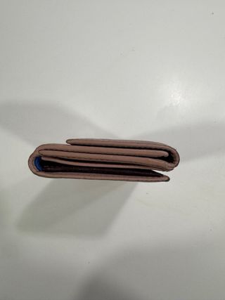 Monedero y tarjetero Carolina Herrera -rosa polvo-