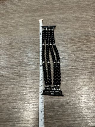 Bracciale per Apple Watch perle nere