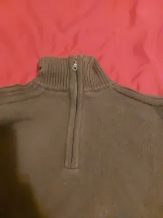 Jersey Quechua Marrón Cremallera Talla L