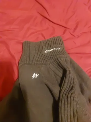 Jersey Quechua Marrón Cremallera Talla L