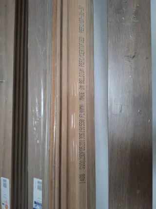 Rodapié para parquet - Lote