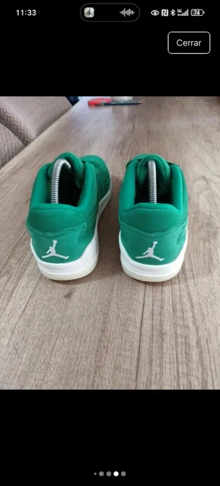 Zapatillas Jordan Verdes
