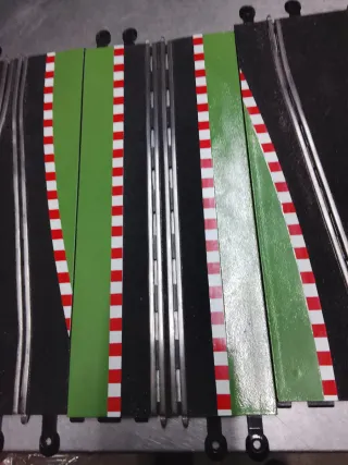 Scalextric Chicane Pista Negra Antigua