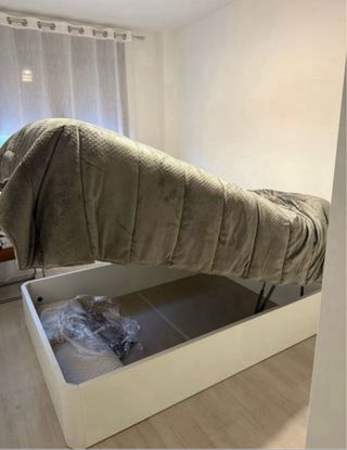 Canapé abatible y colchón 135 cm