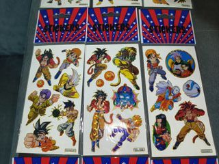 Coleccion completa Stickers Dragon Ball años 2000