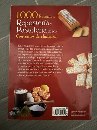 1000 Recetas De Repostería De Monjas