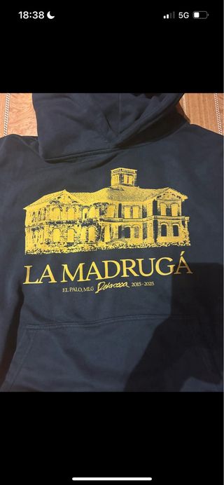 Sudadera Delaossa La Madrugá Negra