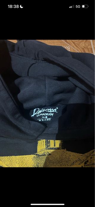 Sudadera Delaossa La Madrugá Negra