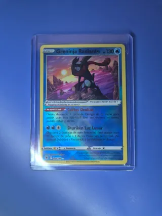Carta Pokémon Greninja Radiante 046/189