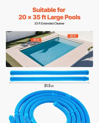 Aspirapolvere Piscina con Funzione di Aspirazione
