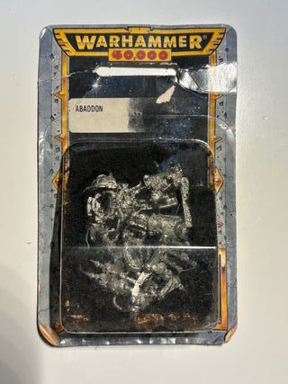 Abaddon Metal Citadel UK Blister Sellado Vintage