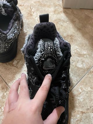 Scarpe Louis Vuitton nere e grigie