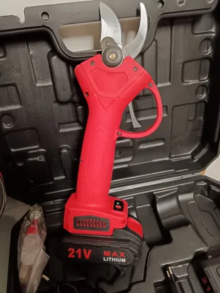 Tijeras Podar Eléctricas Recargables (2 Baterías)