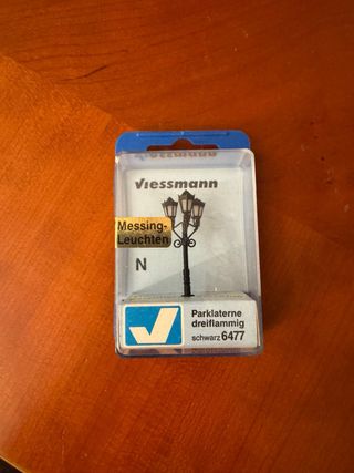 Viessmann Farolas viessmann (Negro, Metal)